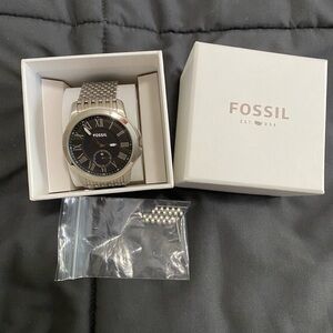 Men’s Stainless Steel Fossil Watch​